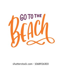 Summer inspiration quotes lettering composition phrases. Motivational typography calligraphy graphic design style slogan for shop, promotion, motivation, poster, card, decoration, sticker, party