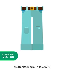 Summer Jeans Vector Icon