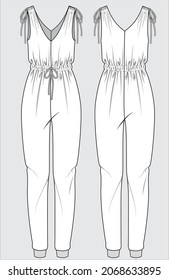 1,150 Jumpsuit technical drawing Images, Stock Photos & Vectors ...