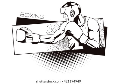 Summer kinds of sports. Boxing.