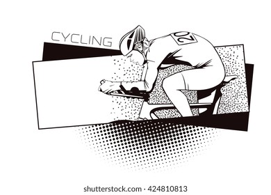 Summer kinds of sports. Cycling.