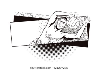 Summer kinds of sports. Water polo.