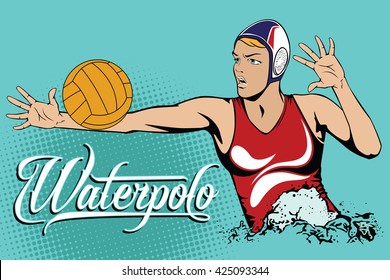 Summer kinds of sports. Water polo.