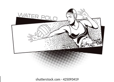 Summer kinds of sports. Water polo.