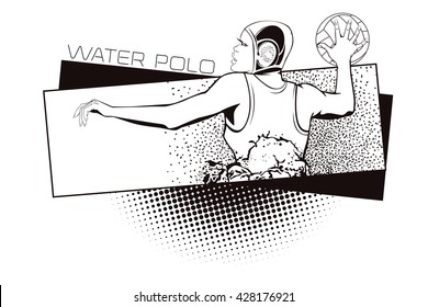 Summer kinds of sports. Water polo.