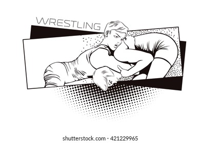 Summer kinds of sports. Wrestling.