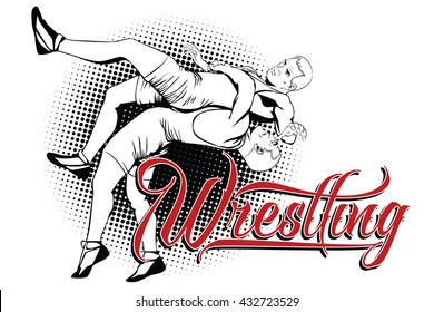 Summer kinds of sports. Wrestling.