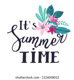Summer labels, logos, hand drawn tags