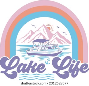 Summer Lake Sublimations Design Paket