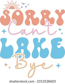 Summer Lake Sublimation Design Bundle