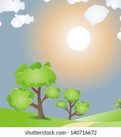 Summer landscape