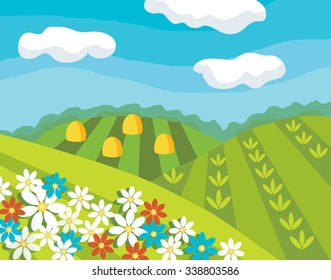 Summer landscape