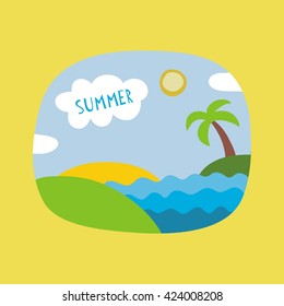 Summer landscape