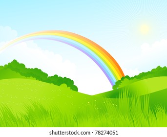 Summer landscape