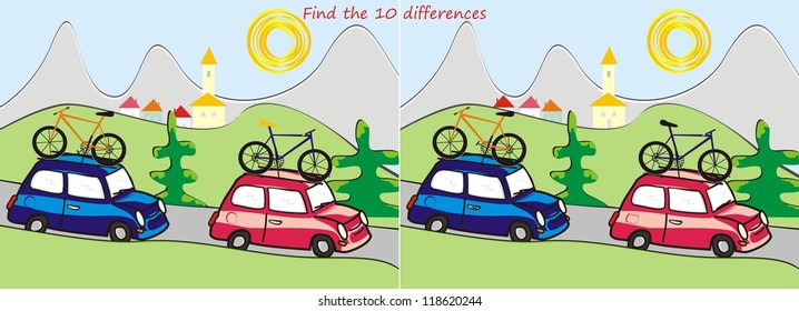 summer landscape-10 differences