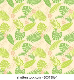 summer leaf pattern