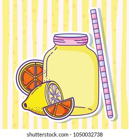 Summer lemonade juice