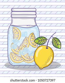 Summer lemonade juice