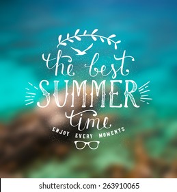 Grabado de verano