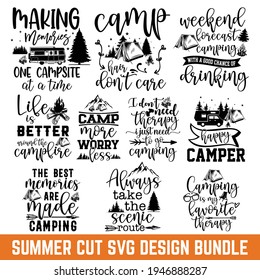 Summer Lettering Design Set, Hand drawn lettering phrase isolated on white background, Calligraphy graphic design typography element, Hand written vector sign, svg