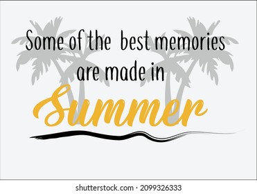 sommerliches Buchstabendesign