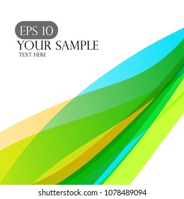 Summer light background. Beautiful multicolored soft design. Vector.