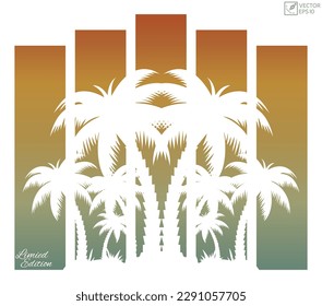 Summer Limited Edition design for T-shirt.