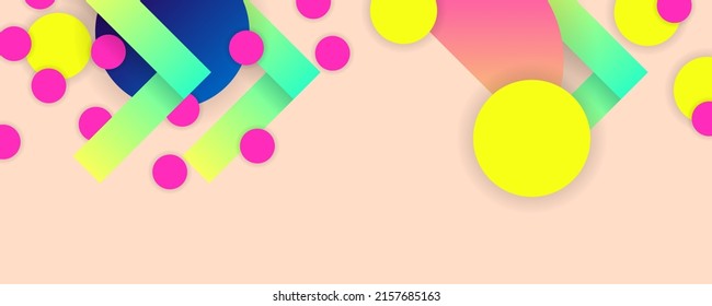 Summer Lines Bright color design backgrounds template summer juicy background with geometric elements