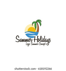 Summer Logo Stock Vector (Royalty Free) 618192266 | Shutterstock