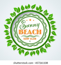 summer logo design part for booklet pattern holiday summertime tour abstraction vacation background scene gold travel orange rich leaf sign ocean sun riviera shoreline sea banner offshore letterhead s