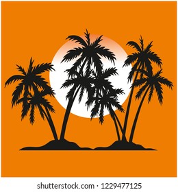 Summer logo icon template