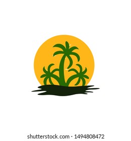 summer logo vector icon download template