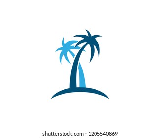 Summer logo vector template