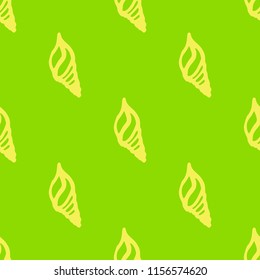 Summer lovely multicolor sea shell abstract seamless background.