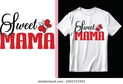 Summer , mama, sweet, butterfly, summer vibes t shirt design.