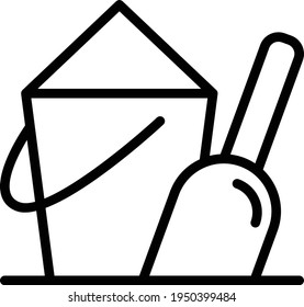 Summer Modern Simple  Line Icon Summer