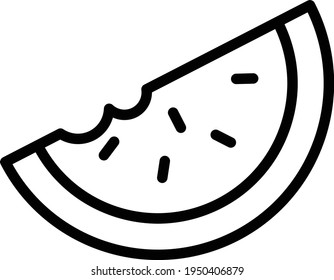 Summer Modern and Simple Line Icon