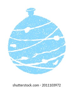 Summer motif rubber stamp illustration for summer greeting card etc. | water balloon