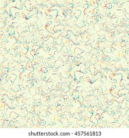 summer multicolor seamless scribble pattern