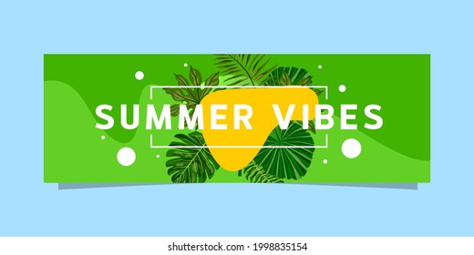Summer Music Banner, Music Festival Illustration Design for Party and Event. for web, banner, poster design and others, design illustration
