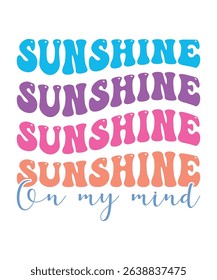 summer for my mind, summer t shirt design print  