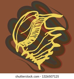 Summer new animal multicolor sea shell.