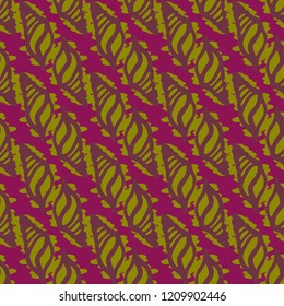 Summer new multicolor sea shell abstract seamless background.