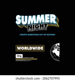summer night simple vintage fashion