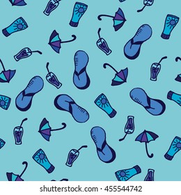 Summer objects pattern