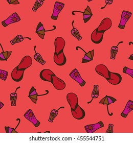 Summer objects pattern