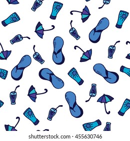 Summer objects pattern