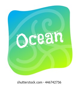 summer ocean blue green 