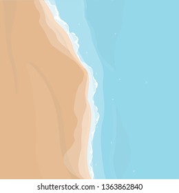 Summer ocean vector design