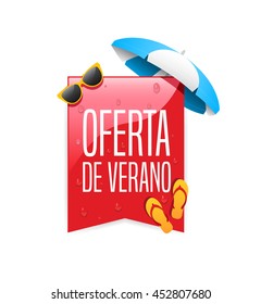 Summer Offer Spanish Label